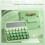 Desktop 12 Digit Cute Calculator, Mechanical  Design, Large LCD Display  Button Calculator,Gradient 4