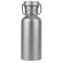 Titanium Water Bottle 500ml - Ultralight, Leak-Proof, Reusable Sport Bottle for Cycling, Hiking, Camping