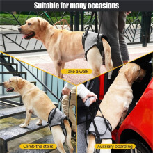 Verstellbare Hundeschlinge für Rücken, Beine und Hüfte, Unterstützung für Haustiere, Hilfsmittel für die Rehabilitation Von Hunden und Bändern,