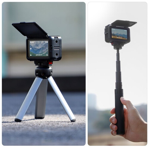 Rabbit Cage for  Action 5 Pro/4/3 Protective Case Quick Release Adapter Expansion Frame with Camera Hood 2