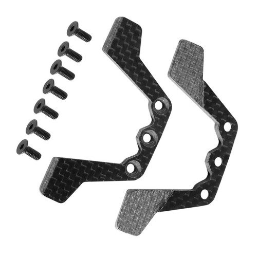 Koolstofvezel Drop Plate Kit TATT-033 voor 1/10  TT02 RC Auto Upgrade Accessoires 2
