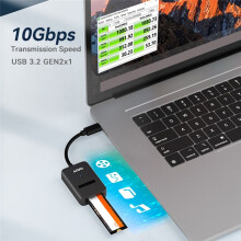 10Gbps M.2 NVME SSD-Behuizing Type-C M2 PCIE NVME SSD-Adapter Gereedschapsloos Ondersteunt M- en BM-Sleutels 2230/42/60/80