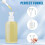 8 Pcs Glue Applicator Bottles,30 Ml Precision Tip Applicator Bottles for Glue Applications, Art Project and Paint 4