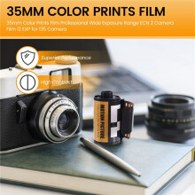 35-mm-Farbdruckfilm, Professioneller Großer Belichtungsbereich, ECN 2-Kamerafilm, 12 EXP für 135-Kamera
