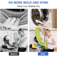 Front Load Washer Door Prop Easy to Use and Bend Washing Machine Door Prop Open Keep Washer Door Open or Ajar B