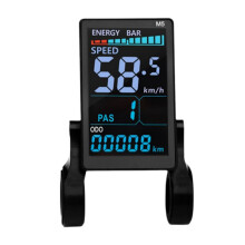M5 24 V-72 V Elektrofahrrad Buntes Display 5PIN E-Scooter LCD-Panel Mountainbike-Teile Wasserdichter Anschluss