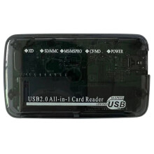 USB 2.0 Kaartlezer Dongle CF MS TF M2 XD Geheugenkaart Schrijver 480Mbps Bekijk Gegevensoverdracht Adapter Plug A