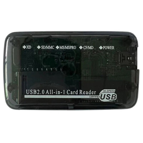USB 2.0 Card Reader Dongle CF MS TF M2 XD  Memory Card Writer 480Mbps View Data Transfer Adapter Plug  A