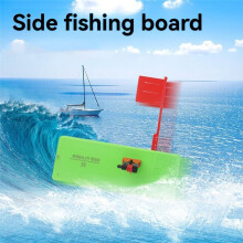 Fishing Planer Board ABS Bottom Angle Adjustable Trolling Push Button Splashing Float Boat Fishing Accessory R