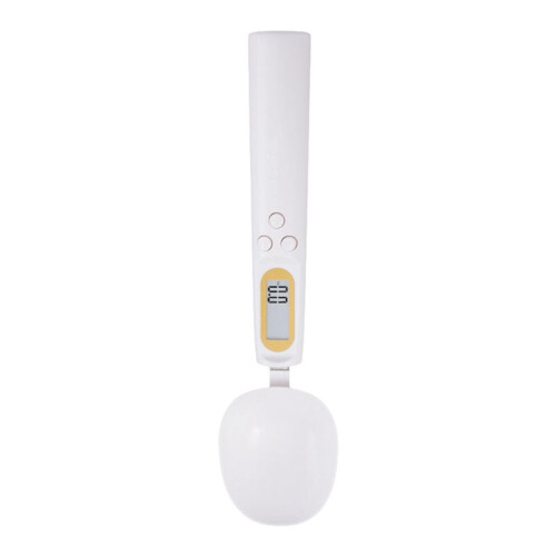 Electronic Kitchen Scale Measuring Spoon with LCD Display Kitchen Scale Type-C Charging Model Weighing Range 0.5-1000g B CN Plug