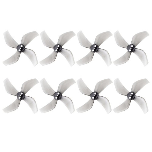 8 Peças D51 2020 Hélice de 4 Lâminas 2x2x4 2 Polegadas 1,5 mm Hélice de PC para RC FPV Racing Freestyle OddityRC Tinywhoop Drone D