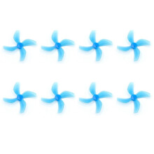 8PCS D51 2020 4-Blade Propeller 2x2x4 2inch 1.5mm PC Propeller for RC FPV Racing Freestyle OddityRC Tinywhoop Drone C