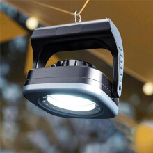 Luz de Acampamento Brilhante com Bateria de Longa Duração, Atração Magnética, Capacidade de Carregamento para Emergência e Uso Ao Ar Livre