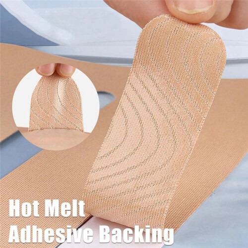 Pre-Cut Athletic Tape - Waterproof, Elastic, Breathable Athletic Tape for Support and Stability