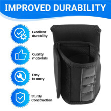Magnetic Water Bottle Bag Portable Gym Bottle Pouch with Phone Holder Connect Equipment Essential Fitness Accessories