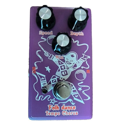 Körgitarreffektpedal Elgitarr Choruseffekter CHORUS Gitarrpedaleffekt