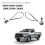 Left+Right Air Conditioning  Cable Heater Recirc Control Cable  for   Hilux Vigo 2007-2013 4