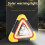 Emergency Triangular Warning Light Safety Emergency Breakdown Lamp Portable Solar Light for Camping Working 6