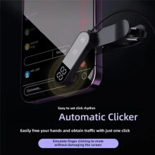 T3 Automatic Clicker Digital Screen for Phone Apps Video Live Streaming Gadget Auto Click Screen Touch Device B