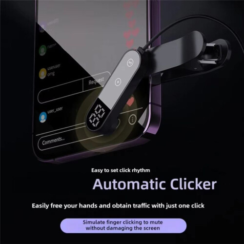 T3 Automatic Clicker Digital Screen för  Phone Appar Video Live Streaming Gadget Auto Click Screen Touch Device B