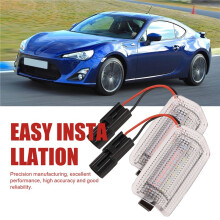 2Pcs White Red Car Led Door Courtesy Light for Wish Prius Camry Alphard