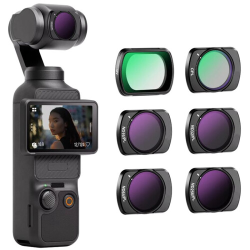 Magnetic ND Filter Set for  OSMO Pocket 3 Creator Combo Accessories Action Camera Neutral Density Filters