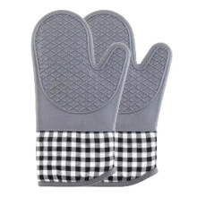 Gants Isolants en Silicone Anti-Brûlure dans les Gants de Cuisson de Cuisine à Haute Température