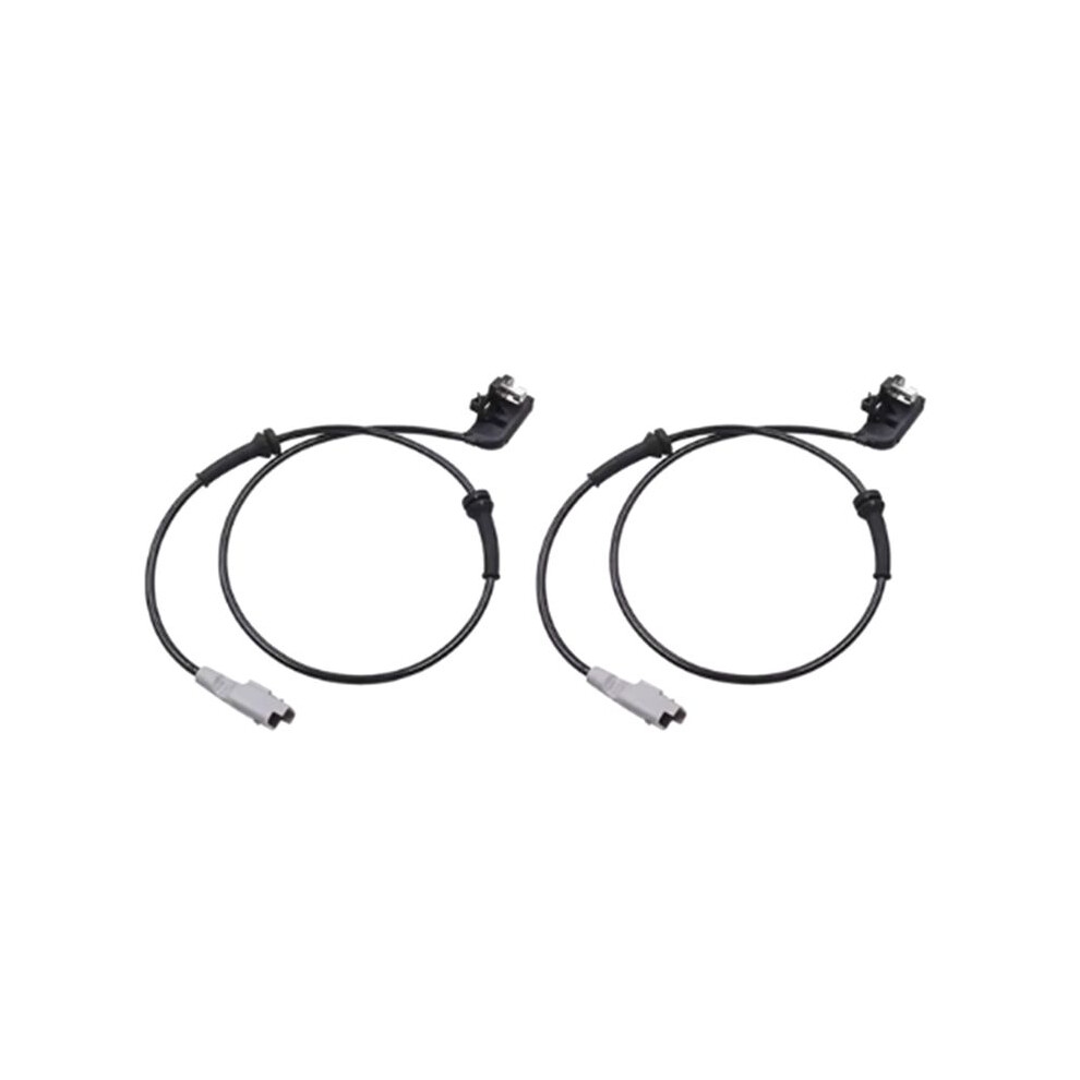 2 Pcs Abs Wheel Speed Sensor 9661974980 For 307 3A/C Break 3E Cc 3B 307 For C4 4545F6 Black 6133053009295