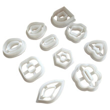 Ausstechformen für Polymer-Ton - 10 Stück Ausstechformen für Polymer-Ton im Boho-Stil, Geometrische Tonwerkzeuge für Polymer-Ton-Schmuck,