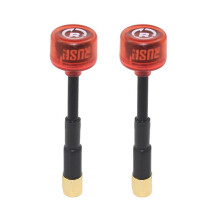 2 Stuks FPV 5.8G Antenne RHCP Antenne VTX VRX Antenne Lange Afstand Antenne Connector Adapter voor RC FPV Drone Bril A