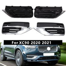 1 Paar Vordere Untere Stoßstangengitter, Zierleiste, Chromabdeckung, Blende 31663515 31663514 für XC90 2019-2022 31663539 31663540