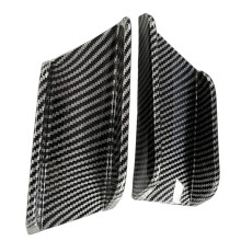 Auto-Frontstoßstange, Seitensplitter, Spoiler, Canards-Verkleidung für 4er G22 G23 M Sport 2020+, Karbonfaser-Muster