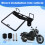 Supporto per Supporto per Borsa Laterale per Portapacchi per Moto, per  ELIMINATOR 500 SE500 E500,A 4