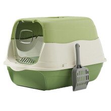 Fully Enclosed Cat Litter Box -Proof Cat Potty Breathable Removable Kitten Toilet Cat Accessories