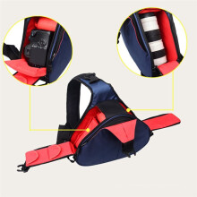 DSLR Shoulder Camera Bag Waterproof Travel Small Photography Bags Triangle Sling Bag for Digital Camera Dark