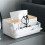 Multifunctional Tissue Box Tissue Bracket Distributor with Wooden Organizer Kitchen Bedroom Decoration 2