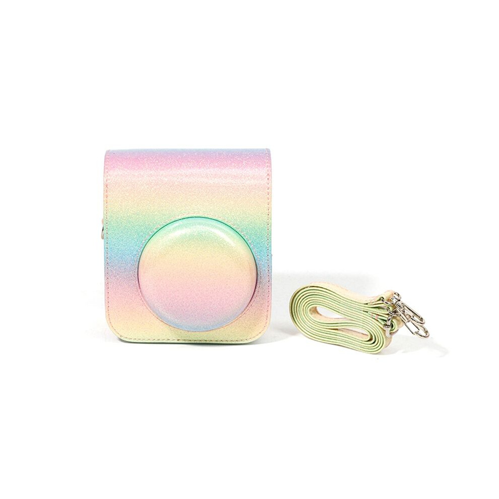 Camera Case With Adjustable Shoulder Strap Pu Leather Soft Protective Case Trave Bag For Instax 12,A 4711456766810