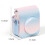 Camera Case with Adjustable Shoulder Strap PU Leather Soft Protective Case Trave Bag for  Instax  12,A 7