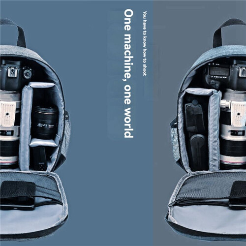 Multi-Function Digital Camera Backpack Bag Waterproof Outdoor DSLR Camera Bag for   Shockproof Bag for Travel A 1