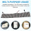 WS2812 Led Programmable Light Individually Addressable Flexible for Video Display, DC5V (8x32) 7
