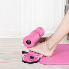 Sit- Assistant Abdominal Roll- Machine Suction Type Abdominal Fitness Equipment for Home Double-Rod Belly Curler C