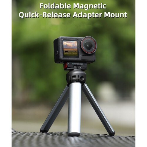 Quick Release Adapter Foldable Magnetic Two Claw Adapter Action Camera Accessories for  OSMO Action 5 PRO/4/3/2 2