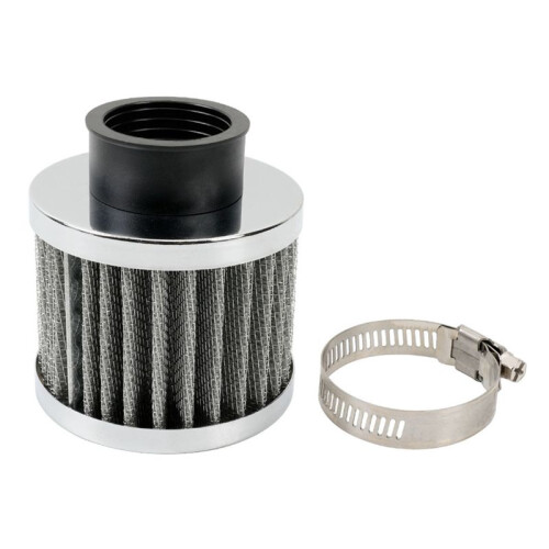 Autozubehör 35mm Luftfilter Pilzkopf 35mm Luftreiniger Silber
