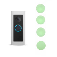 4 Stuks Vervangende Knop voor RING Doorbell Pro Repareer Uw Kapotte Gebarsten Knop Deurbelaccessoires
