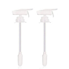 2 Stück Elektrischer Getränkespender Getränkespender Kühlschrank Milch Gallon Pumpspender Kinder Getränkezapfhahn Spender für Zuhause A