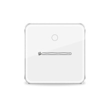 Interruttore Luce Ventilatore Intelligente Zigbee A 1 Canale con Controllo Touch e Cursore per il Controllo Velocità Ventola, con Neutro Richiesto,