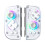 Aolion Manette de Jeu  5.2 L/R avec Éclairage RVB pour  /Lite/Oled Blanc 1