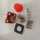 1Pair 250A High Current  Storage Lithium Battery Conical Copper Terminal Connector Car Automobile Start Terminal 8