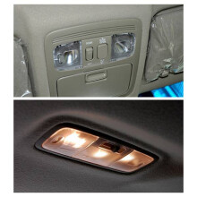 Auto IntéRieur Carte Liseuse Couverture Liding Insider Toit Plafond DôMe Lampe Logement Cap Shell Pour Camry 2006-2011