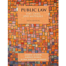 Public Law by Murkens Jo Eric Khushal Professor of Law Professor of La
